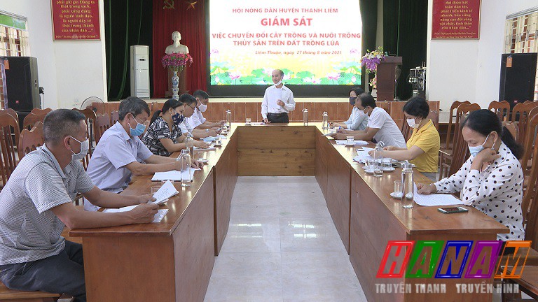 Thanh Liêm: Hội nông dân huyện tổ chức giám sát và phản biện xã hội.