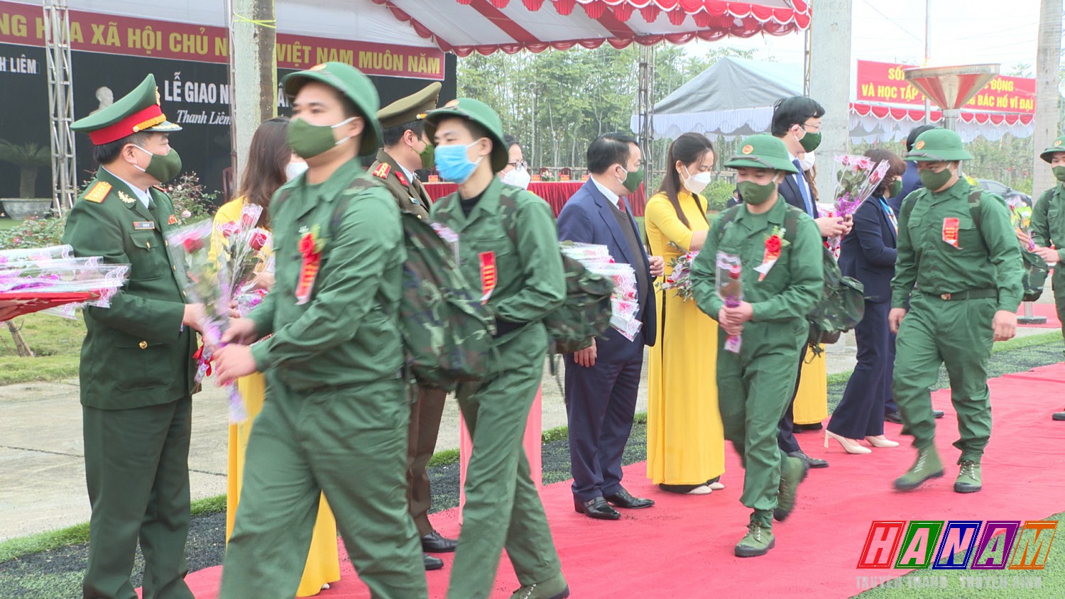 Huyện Thanh Liêm hoàn thành thắng lợi chỉ tiêu giao quân năm 2022.