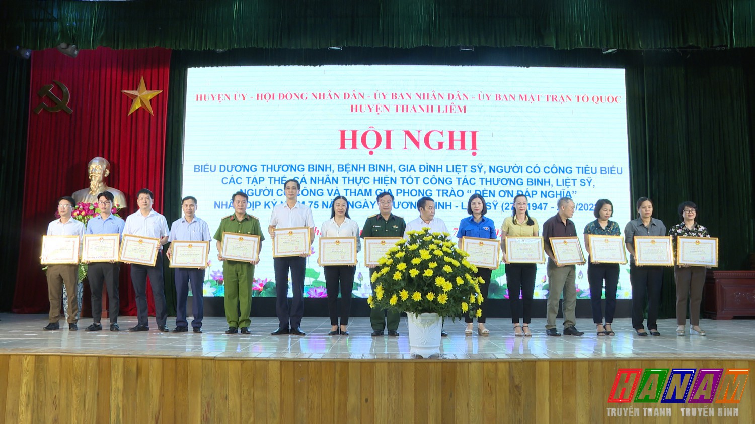 Thanh Liêm biểu dương người có công tiêu biểu.