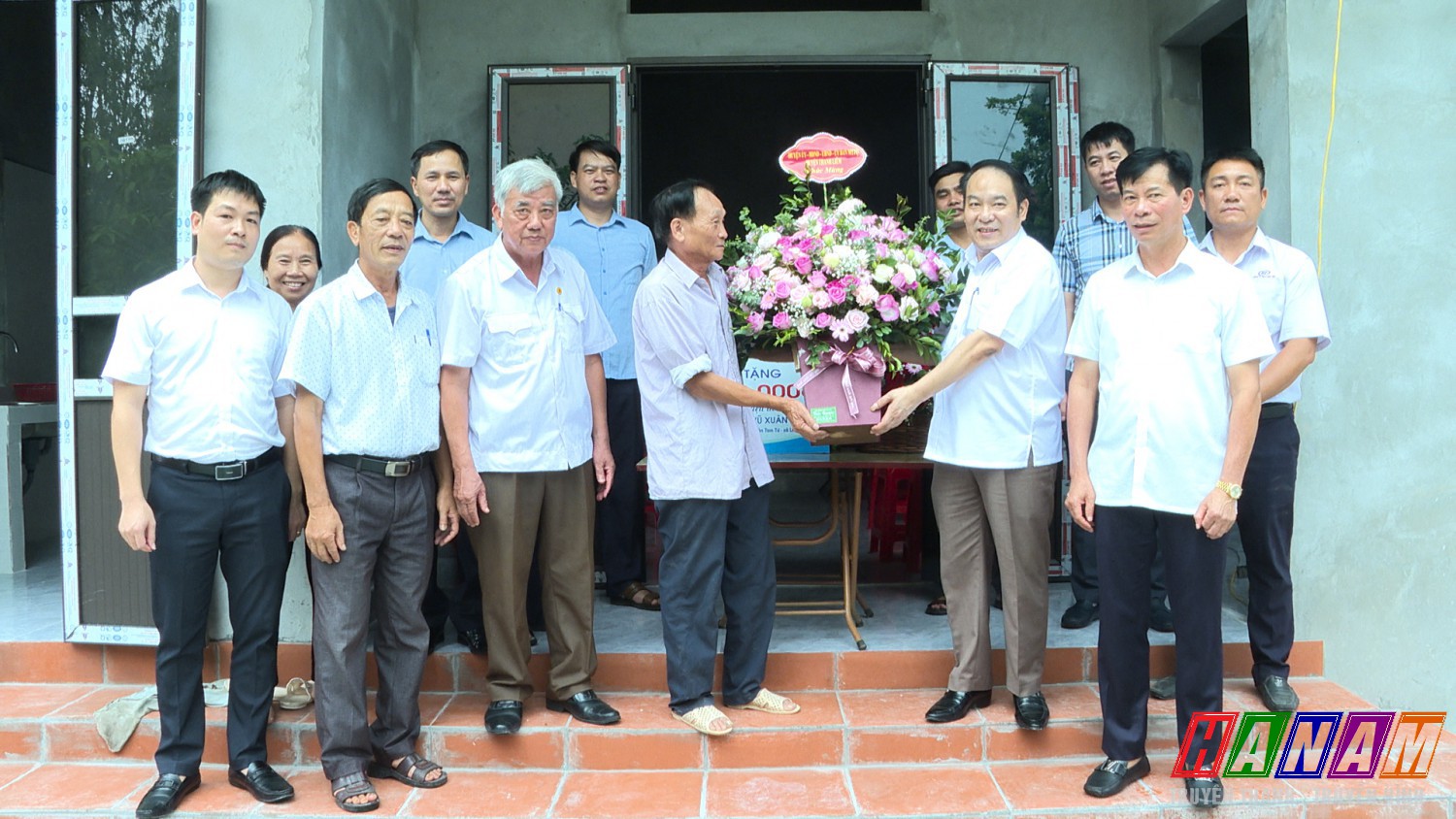 Thanh Liêm trao nhà đại đoàn kết cho nạn nhân chất độc da cam dioxin.