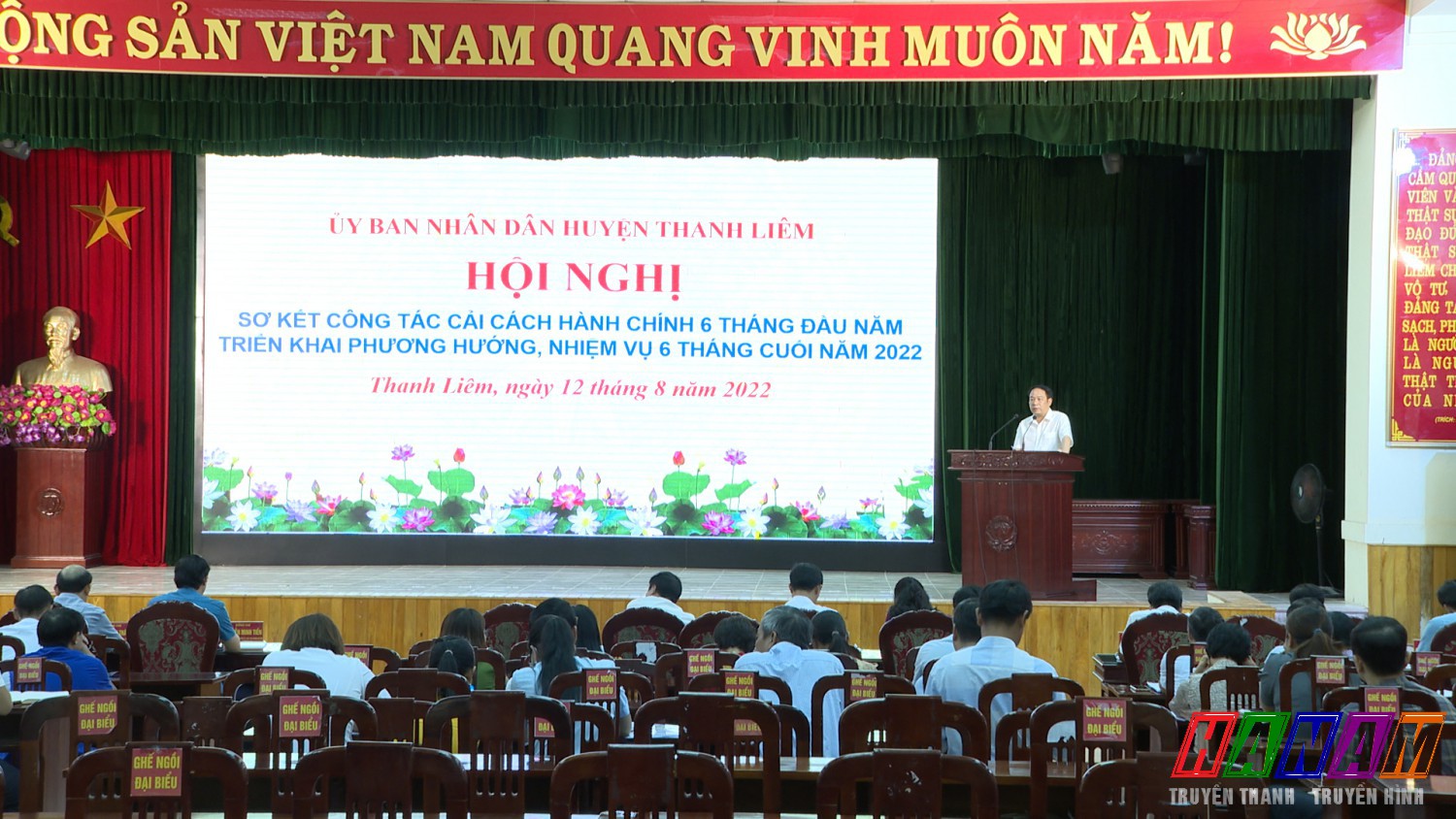 Thanh Liêm sơ kết công tác cải cách hành chính 6 tháng đầu năm.