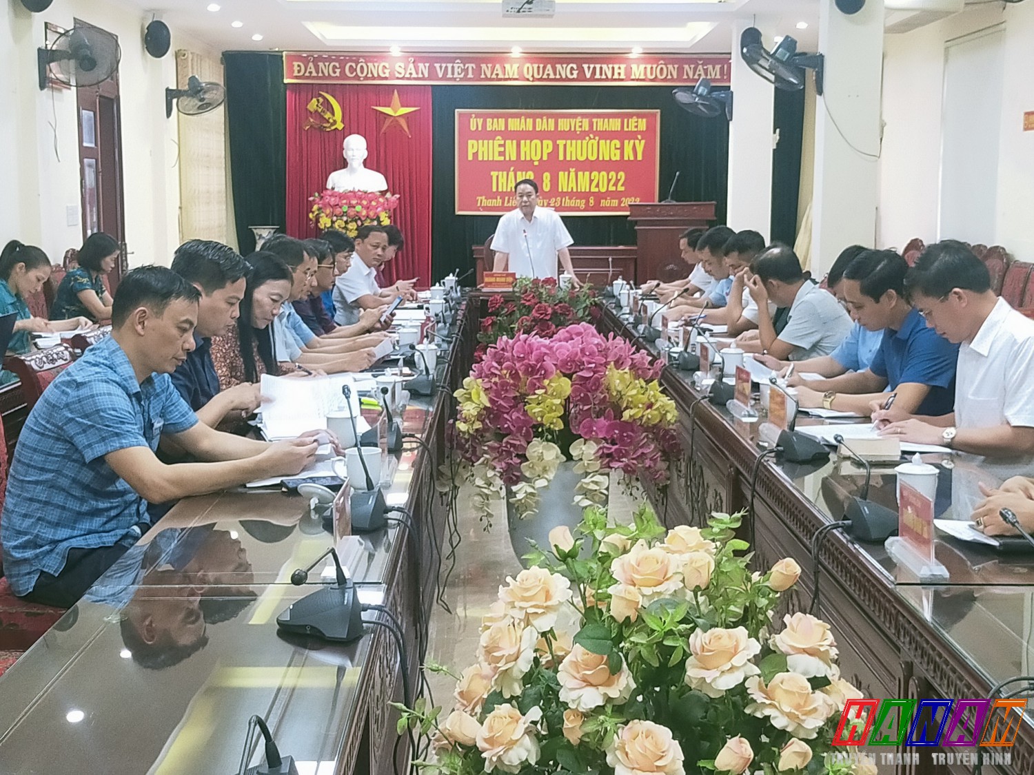 Thanh Liêm: Đánh giá kết quả nhiệm vụ phát triển KT-XH tháng 8