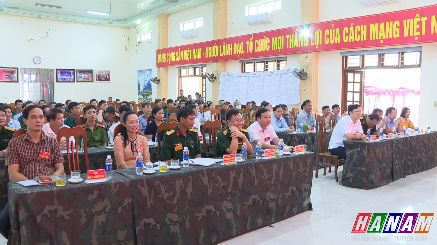 Xã Liêm Thuận, Liêm Túc, Thanh Tân hoàn thành diễn tập chiến đấu phòng thủ năm 2022.