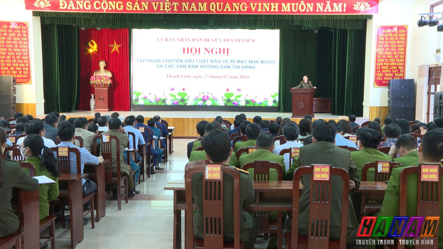 Thanh Liêm tập huấn chuyên sâu Luật bảo vệ bí mật nhà nước.