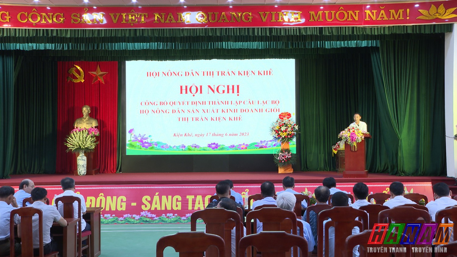 Thanh Liêm : Ra mắt câu lạc bộ “ Hộ nông dân sản xuất kinh doanh giỏi” Thị trấn Kiện Khê