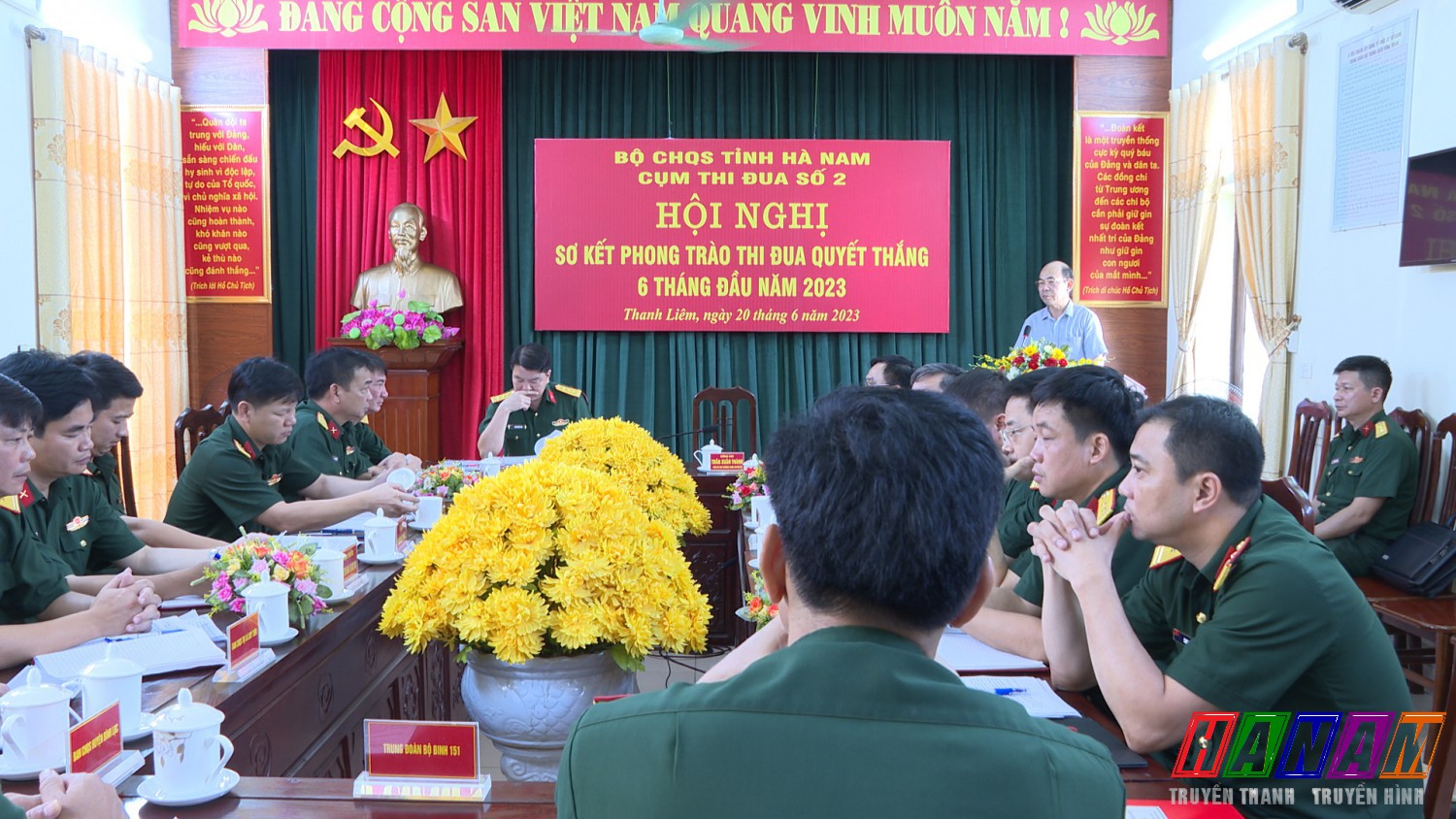 Đồng chí Trần Xuân Thành-  Phó BT TT HU phát biểu tại HN.