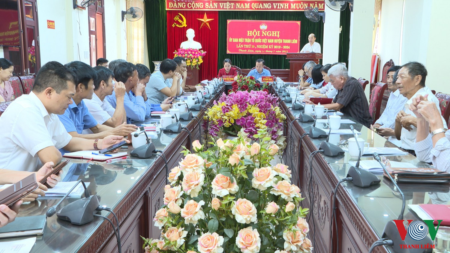 Đồng chí Trần Xuân Thành - Phó BT TT HU phát biểu tại HN