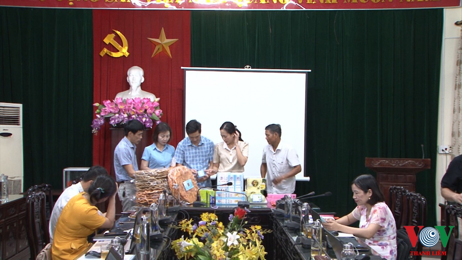 Thanh Liêm: đánh giá, phân hạng sản phẩm Ocop năm 2022