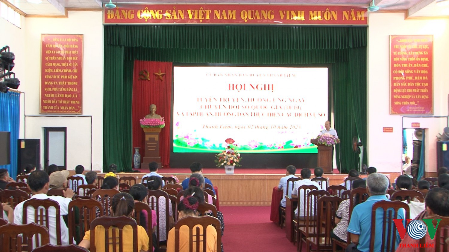 Thanh Liêm: tuyên truyên, hưởng ứng ngày chuyển đổi số quốc gia