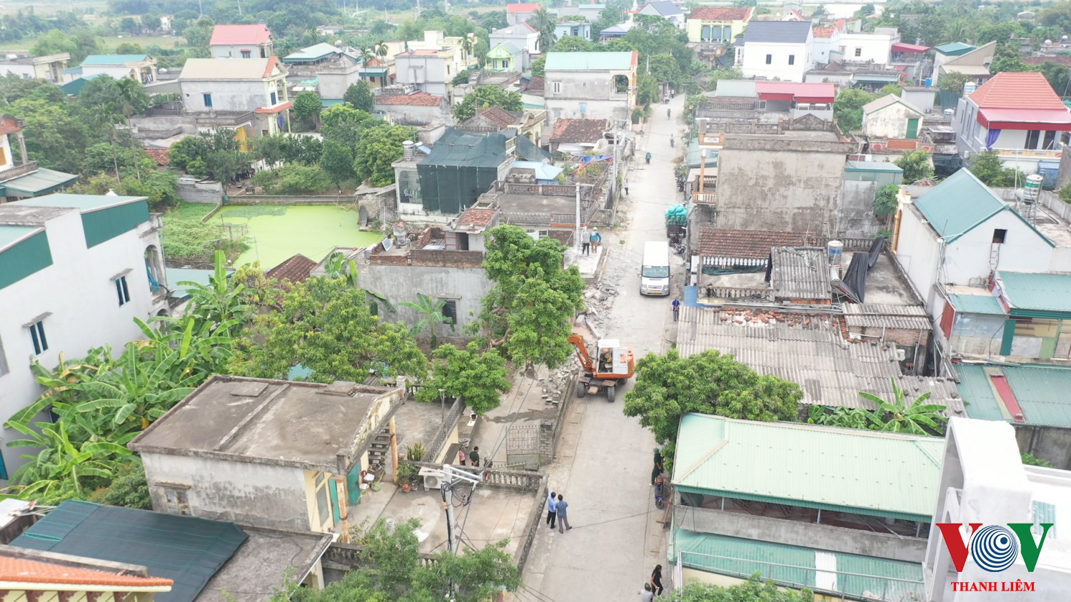 Quang cảnh giải toả