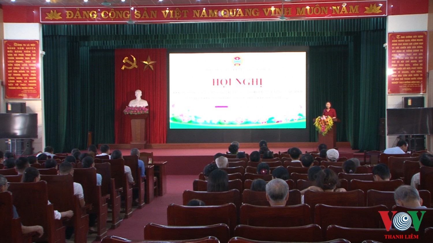Toàn cảnh hội nghị bồi dưỡng. Ảnh: Khắc Hùng