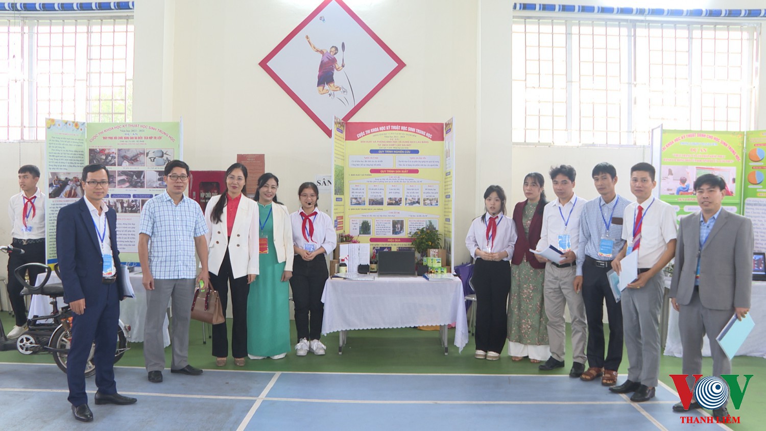 Phòng GD&ĐT huyện Thanh Liêm tổ chức cuộc thi KHKT cấp huyện.