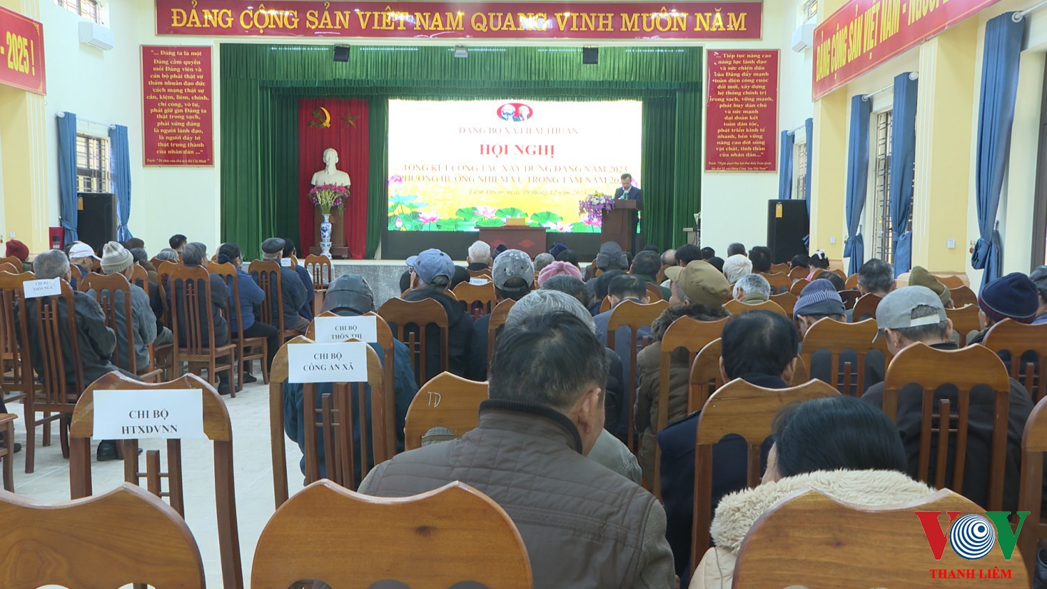 Liêm Thuận. Tổng kết công tác xây dựng Đảng năm 2023.