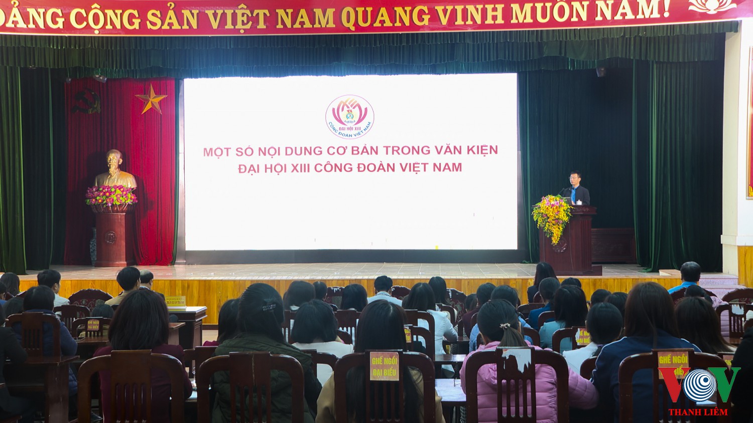 Thanh Liêm: Liên đoàn lao động huyện tổ chức học tập, quán triệt nghị quyết đại hội Công đoàn các cấp