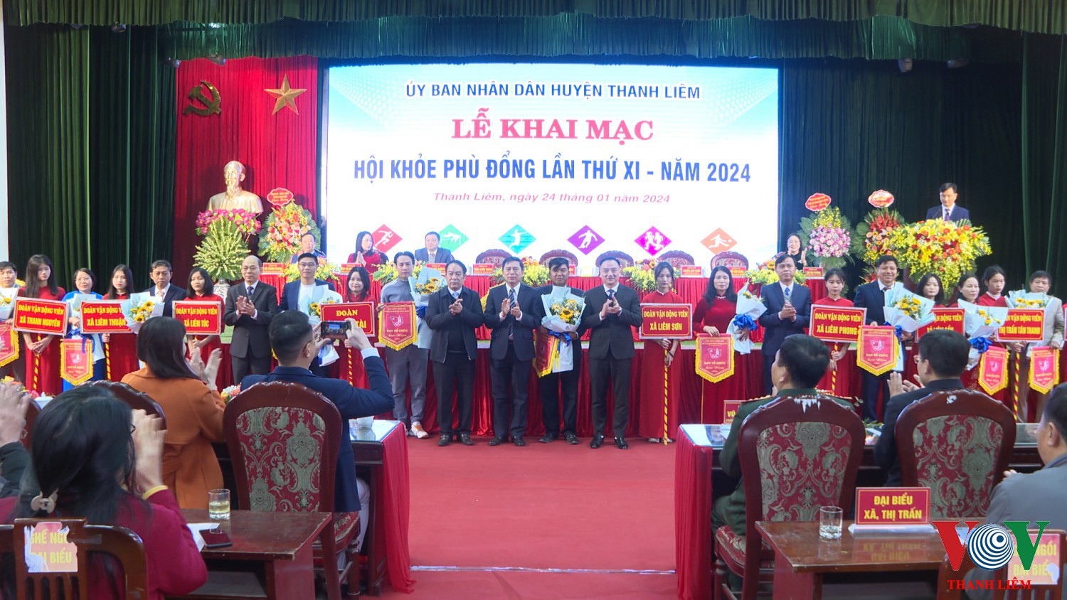 Huyện Thanh Liêm : Khai mạc Hội khỏe Phù Đổng huyện lần thứ XI – năm 2024
