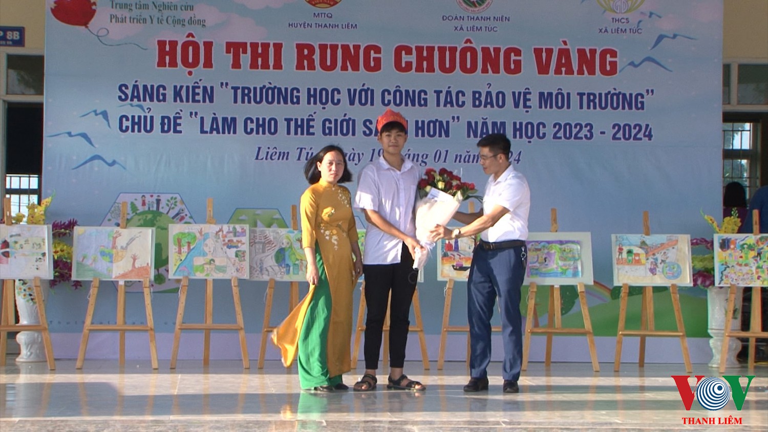 Thanh Liêm: Trường THCS Liêm Túc tổ chức hội thi “rung chuông vàng”