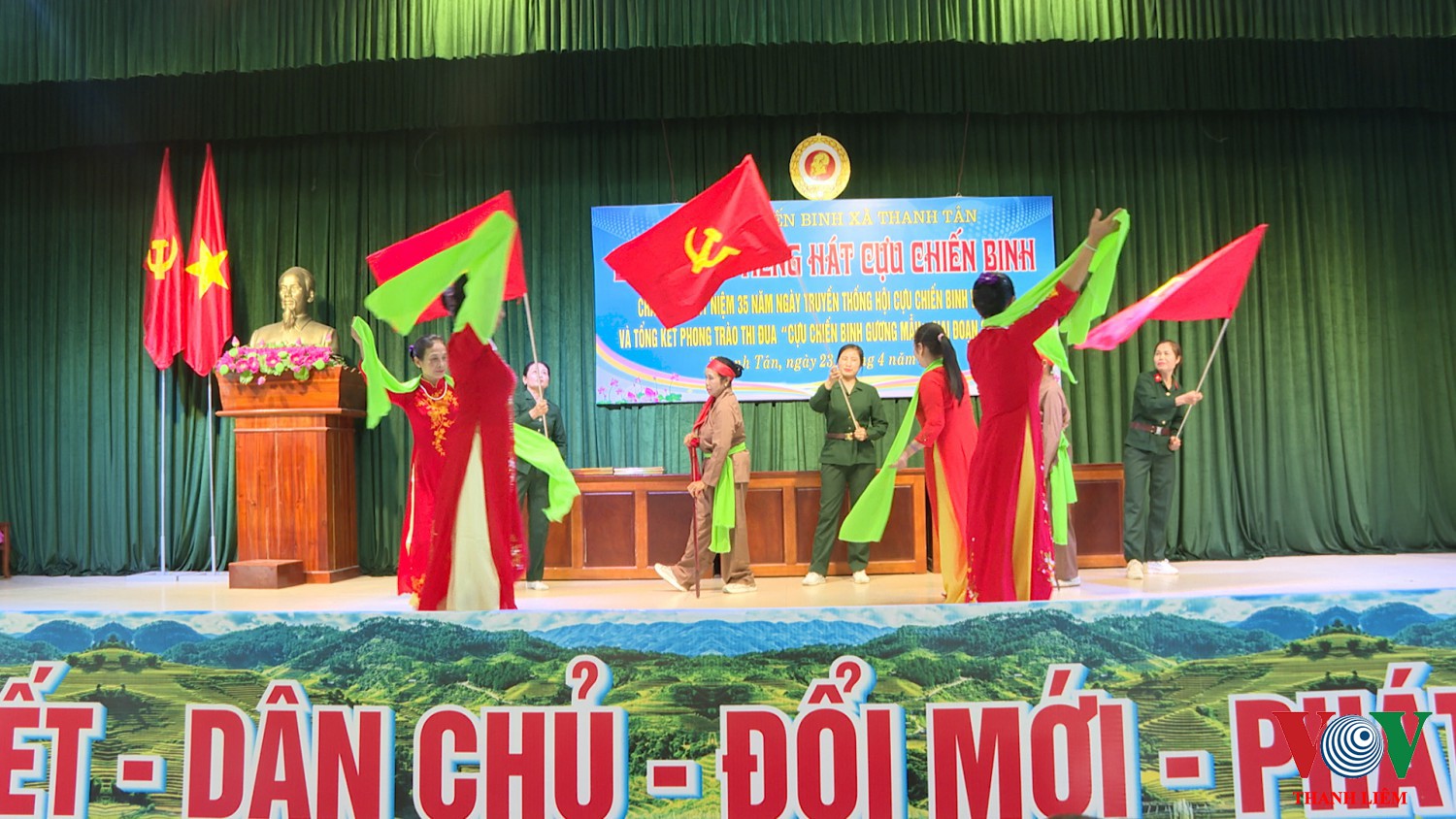Thanh Liêm: hội CCB xã Thanh Tân liên hoan tiếng hát CCB