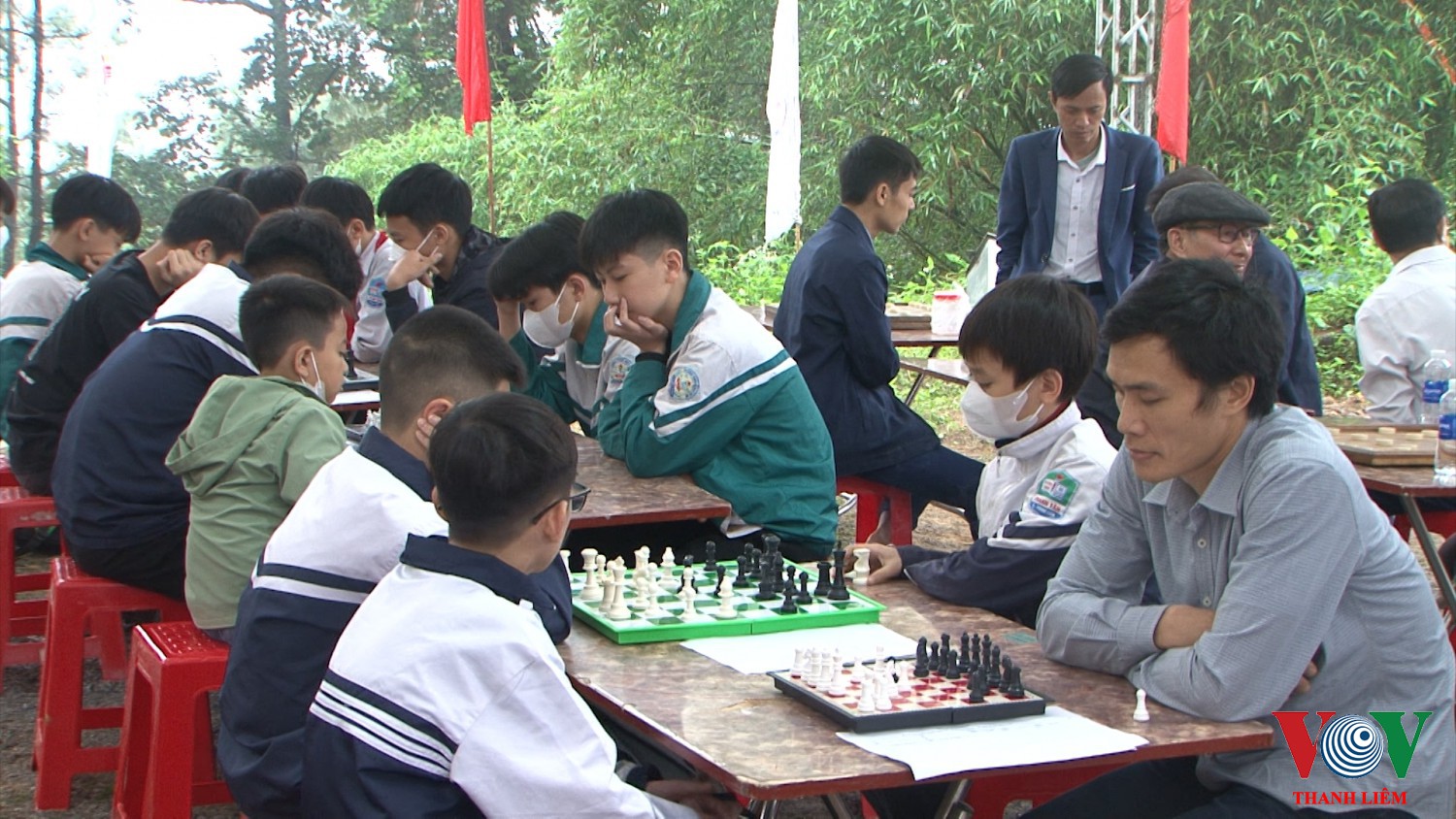 Các kỳ thủ tham gia tranh tài