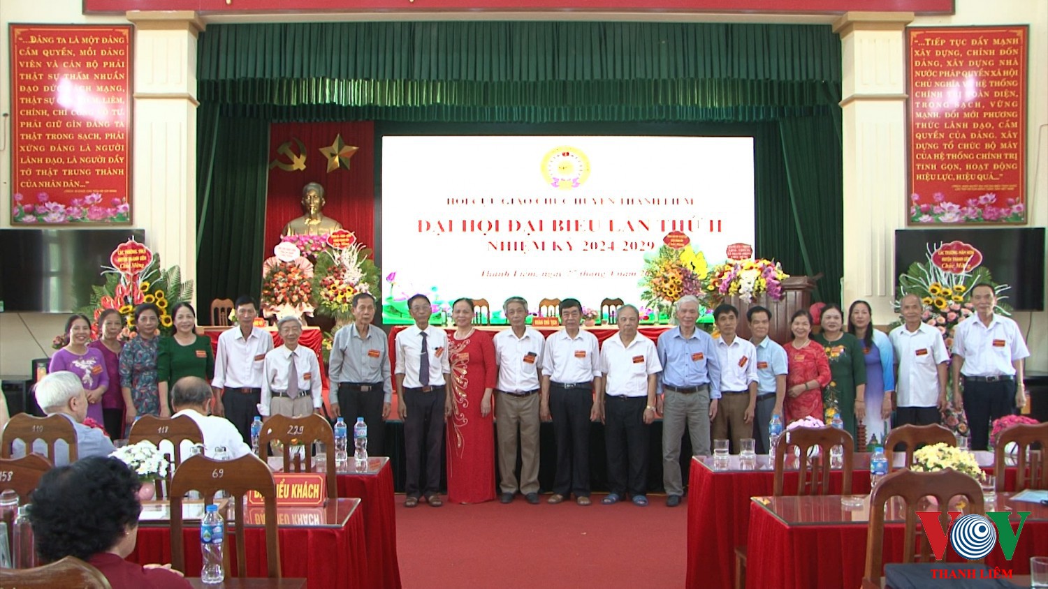 Ban chấp hành khóa 2024 2029 ra măt đại hội (1)