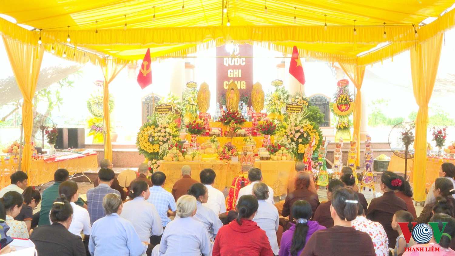 Nghi lễ cầu siêu tri ân các anh hùng liệt sỹ