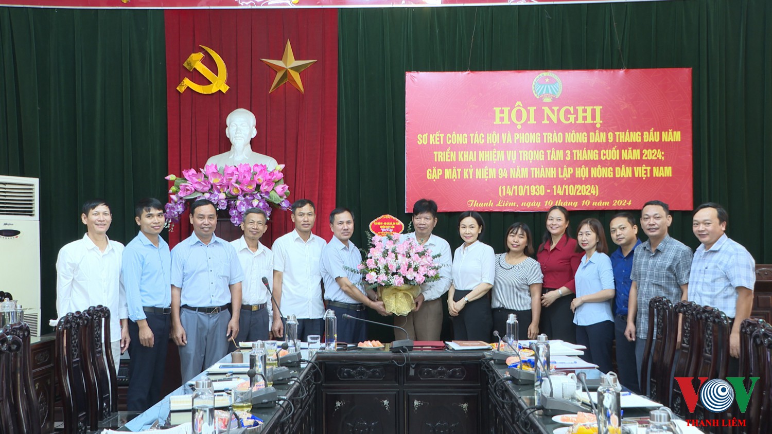 Thanh Liêm: Hội Nông dân huyện sơ kết công tác hội và phong trào nông dân 9 tháng đầu năm 2024