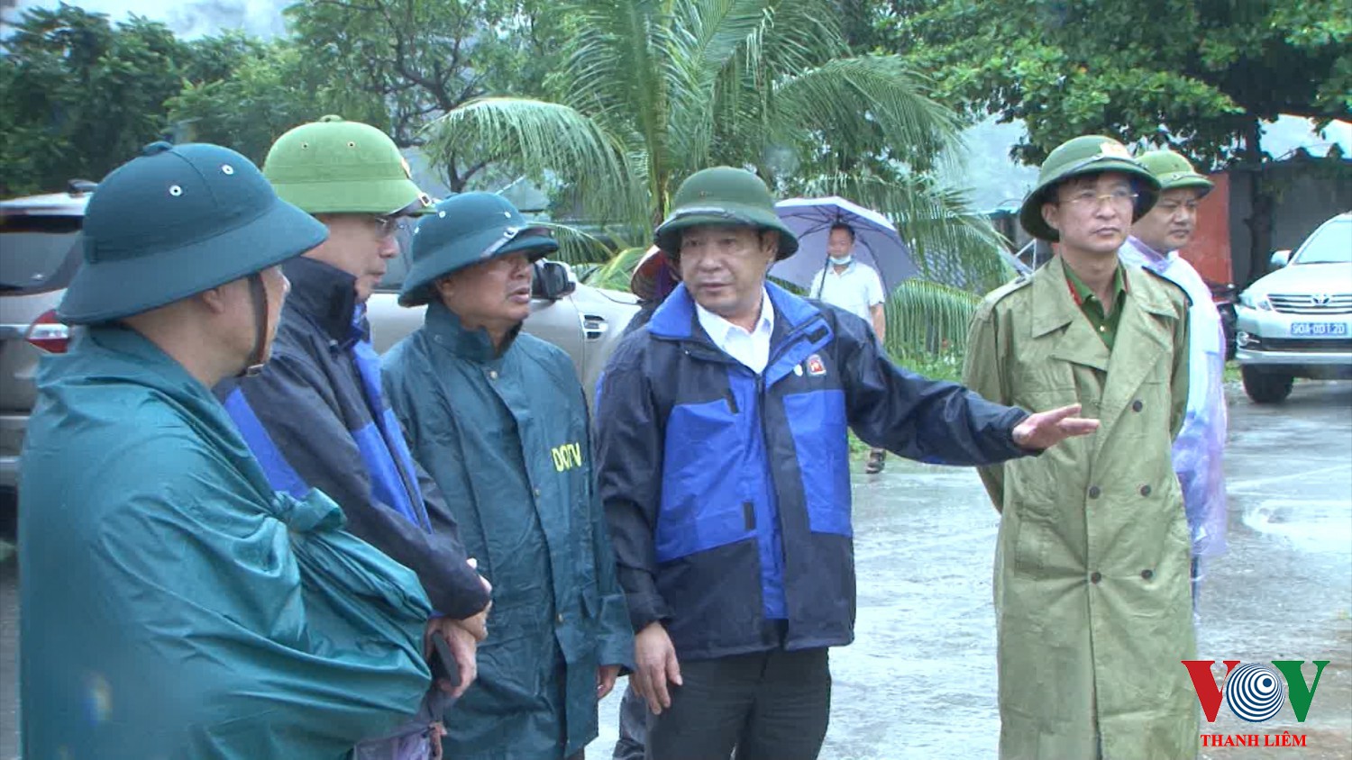 Thanh Liêm: kiểm tra và chỉ đạo ứng phó khi mực nước ngày một dâng cao tại vùng Tây Đáy.