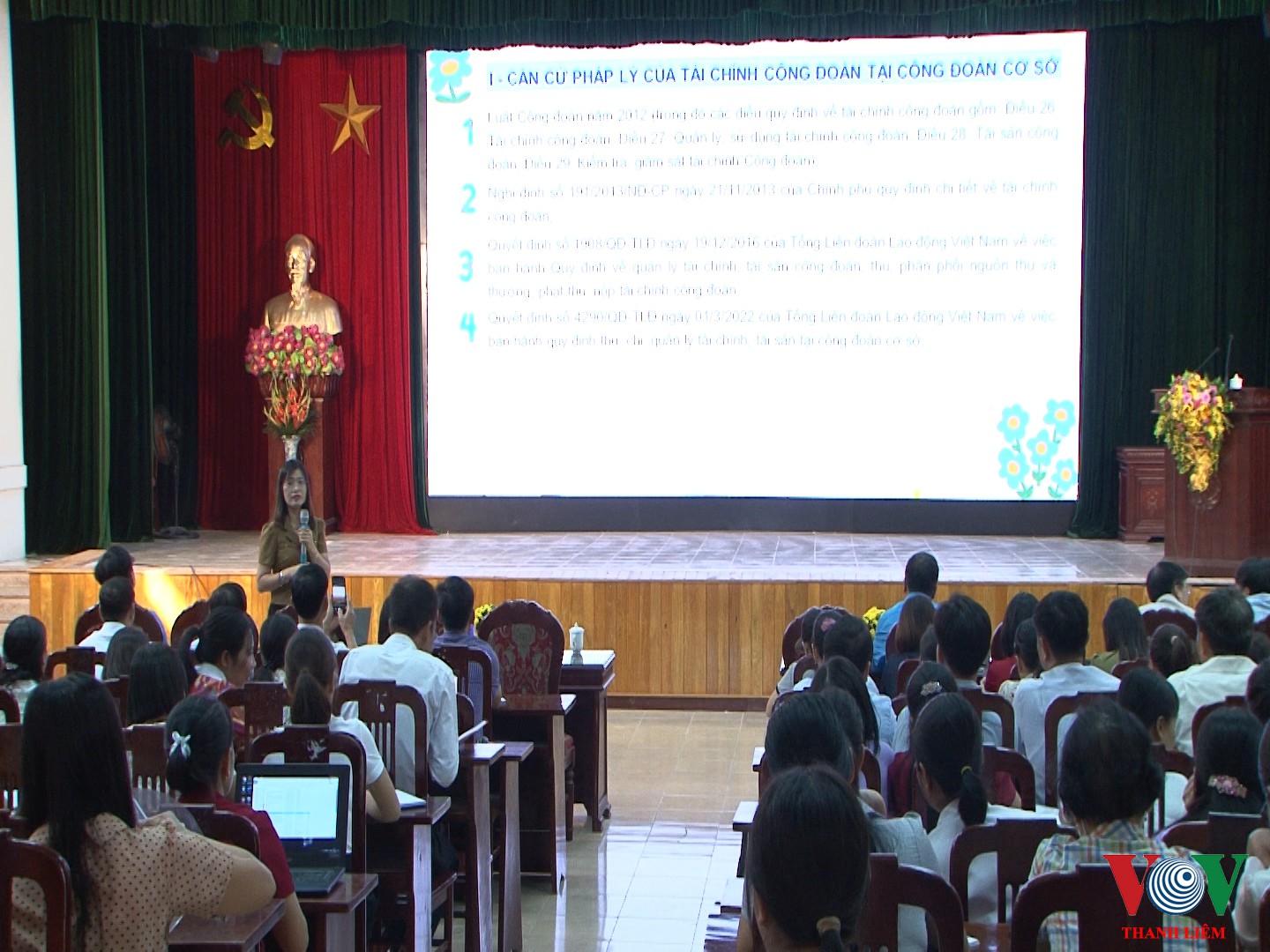 Quang cảnh của lớp tập huấn. Ảnh: Khắc Hùng