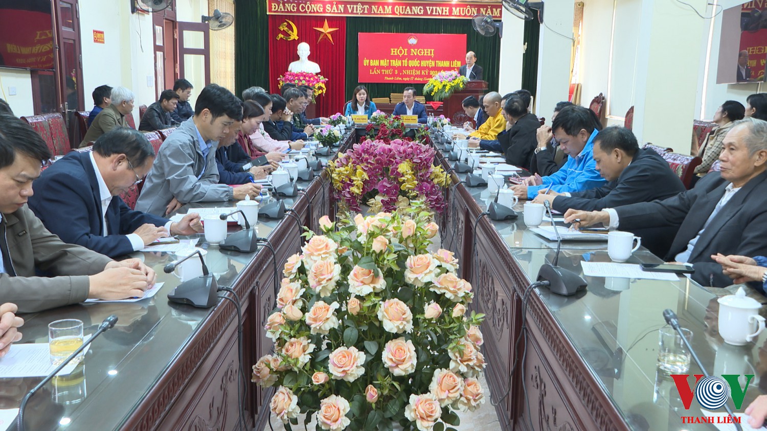 Đồng chí Trần Xuân Thành, Phó BT TT HU phát biểu tại hội nghị. Ảnh: Kim Dung