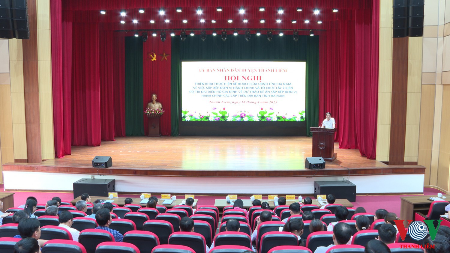 Thanh Liêm. Triển khai một số nhiệm vụ về sắp xếp đơn vị hành chính các cấp.