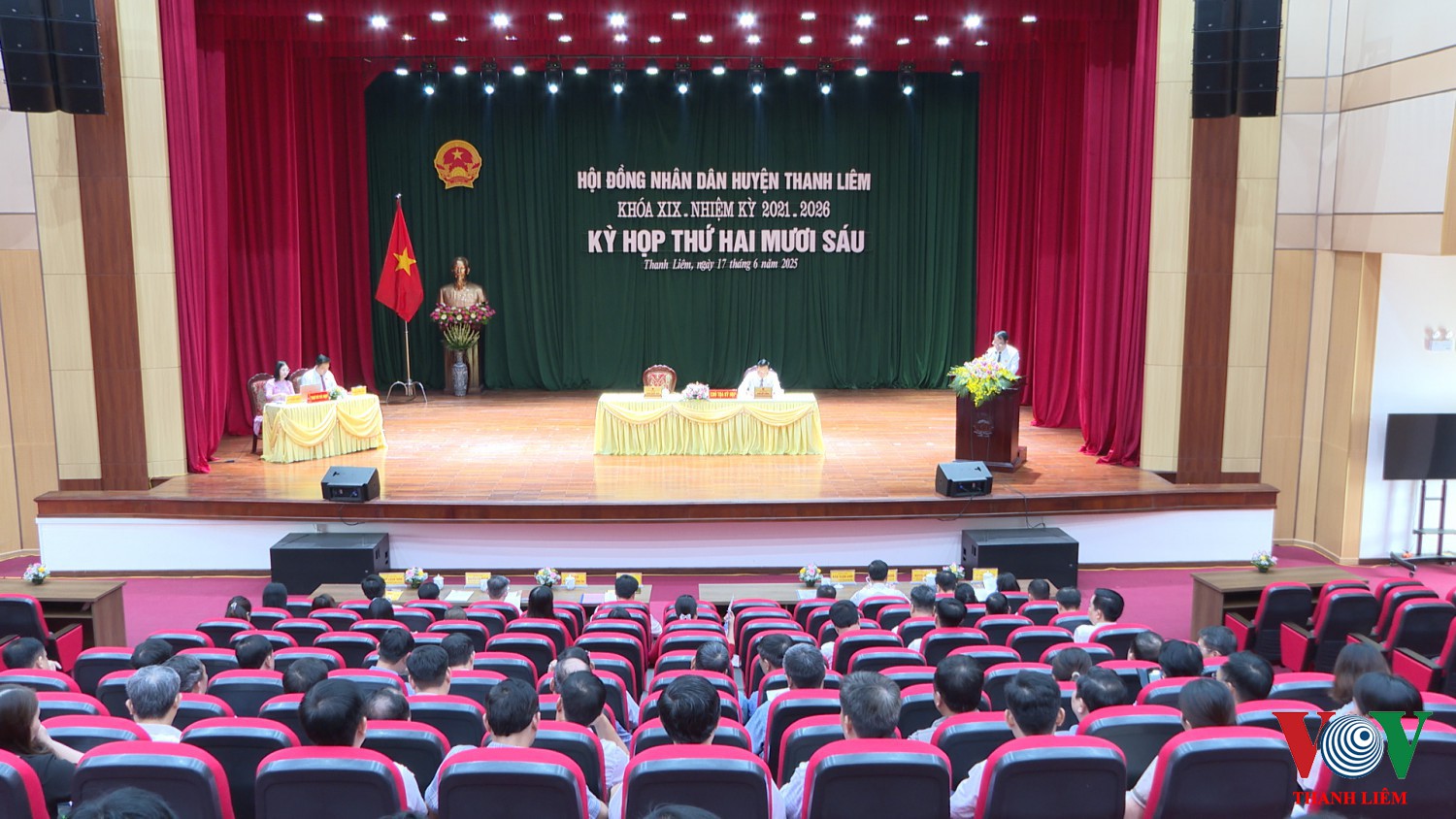 Thanh Liêm: Tổ chức kỳ họp thứ 26, HĐND huyện khoá XIX, nhiệm kỳ 2021-2026